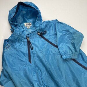 Tuffo Muddy Buddy Kids 4T Rainsuit Waterproof Coveralls Onepiece Blue Front Zip